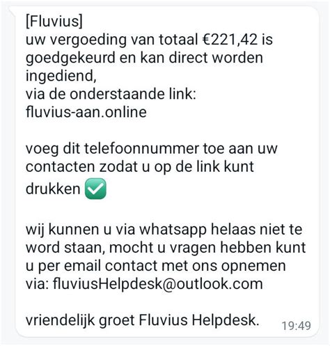 fluvius whatsapp|Contact Fluvius 